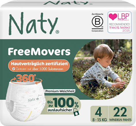 Baby Pants Gr. 4 (8-15 kg) Naty