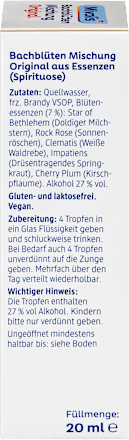 Bachblüten Tropfen Original Mivolis