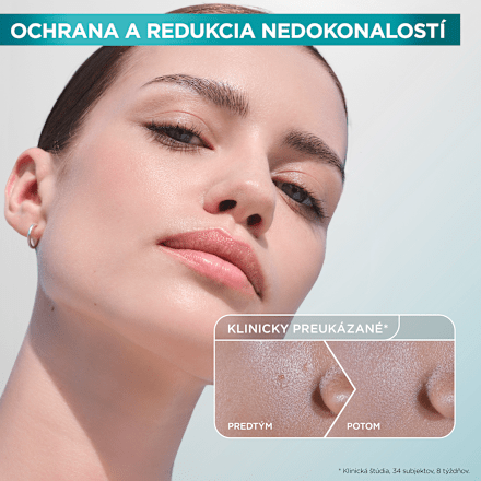 Denný pleťový UV fluid proti nedokonalostiam Salicylic Invisible + Matte SPF 50+ GARNIER PureActive