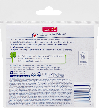 Elastični silikonski poklopac za namirnice Profissimo