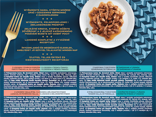 Perle kapsičky pro kočky Rybí duo 12x85g, Multipack PURINA GOURMET