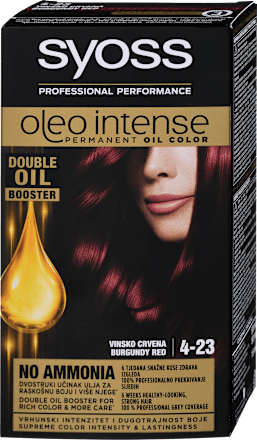Barva za lase 4-23 Vinsko Rdeča syoss Oleo Intense