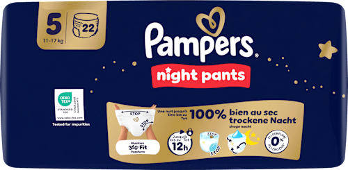 Baby Pants Night 5 (11-17 kg) Pampers night pants