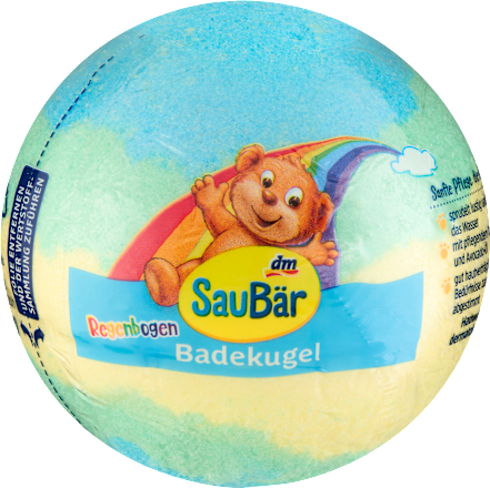 Bombe de baie curcubeu SauBär