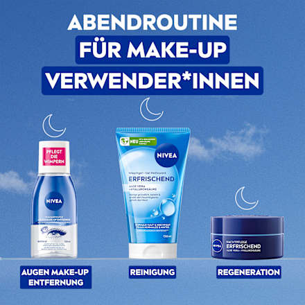 Augen Make-up Entferner double effect NIVEA