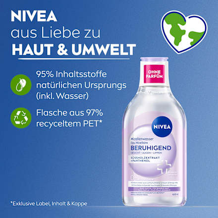 Mizellenwasser beruhigend, Reisegröße NIVEA