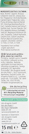 Pattanás elleni SOS-szérum problémás bőrre Clear, gyógyfölddel és bio zöldteakivonattal alverde NATURKOSMETIK
