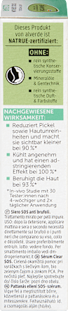 Pattanás elleni SOS-szérum problémás bőrre Clear, gyógyfölddel és bio zöldteakivonattal alverde NATURKOSMETIK