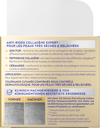 Gesichtscreme Q10 Anti-Falten Kollagen Experte NIVEA