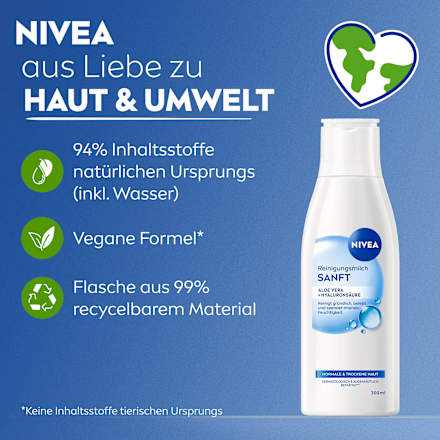 Reinigungsmilch sanft NIVEA