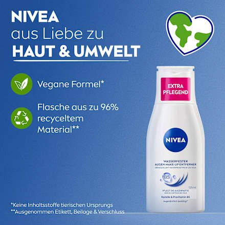 Augen Make-up Entferner wasserfest NIVEA