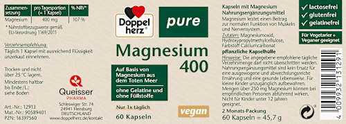 Magnesium 400 Kapseln 60 St Doppelherz
