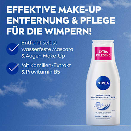 Augen Make-up Entferner wasserfest NIVEA