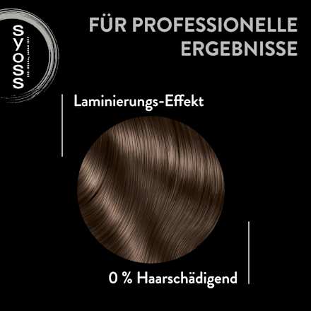 Farb-Glanzbehandlung Glossing Color Glaze kühles Mittelbraun Syoss
