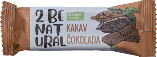 Bio ovsena ploščica kakav, čokolada 2 BE NATURAL