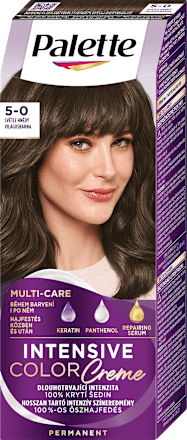 Farba na vlasy - 5-0 svetlohnedá Palette INTENSIVE COLOR CREME