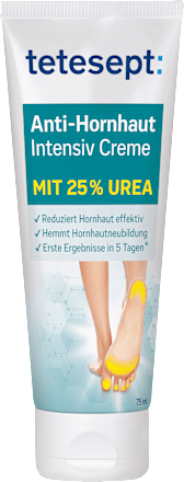 Fußcreme Anti Hornhaut 25 % Urea tetesept
