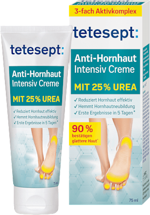 Fußcreme Anti Hornhaut 25 % Urea tetesept