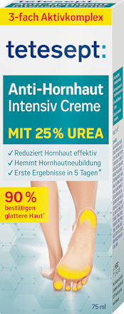 Fußcreme Anti Hornhaut 25 % Urea tetesept