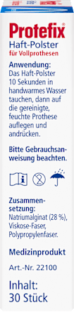 Haftpolster Unterkiefer für Prothesen Protefix