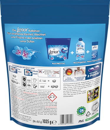Vollwaschmittel Pods Aprilfrisch Lenor