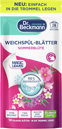 Öblítő lap Nyári virágok illattal Dr. Beckmann