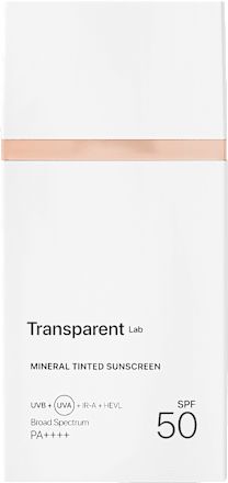 Mineral Tinted Sunscreen Light LSF 50 Transparent Lab