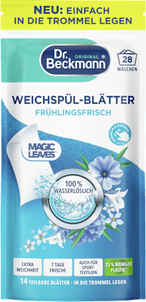 Öblítő lap Tavaszi frissesség illattal Dr. Beckmann