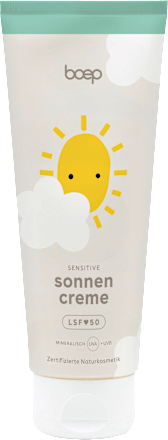 opalovací krém Sensitive SPF50 boep