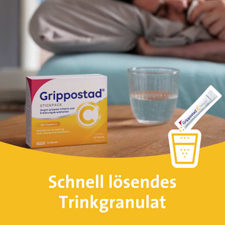 Grippostad C Stickpack Trinkgranulat Beutel Grippostad