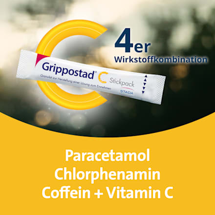 Grippostad C Stickpack Trinkgranulat Beutel Grippostad