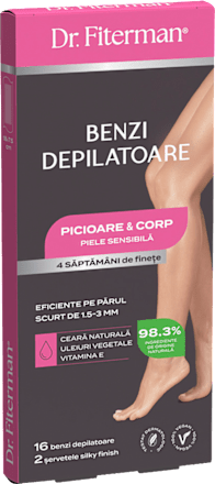 Benzi depilatoare pentru picioare si corp Fiterman Pharma