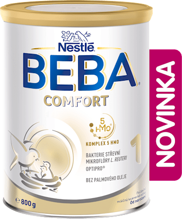 počáteční mléčná kojenecká výživa 1 Comfort 5HMO 0m BEBA