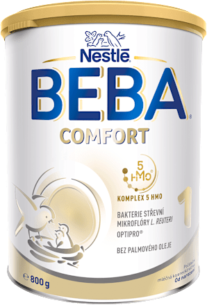 počáteční mléčná kojenecká výživa 1 Comfort 5HMO 0m BEBA
