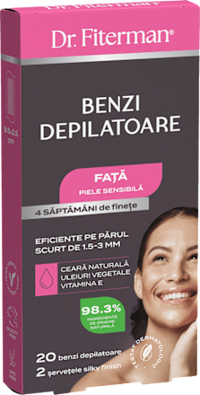 Benzi depilatoare pentru față Fiterman Pharma