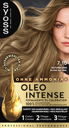 Permanente Öl-Coloration - Nr. 7-10 Naturblond Syoss Oleo Intense