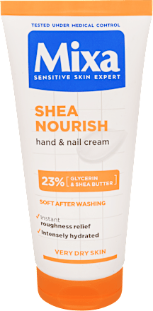 Kéz- és körömápoló krém Shea Nourish Mixa