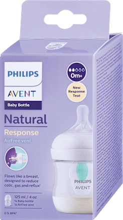 Steklenička Natural Response, 125 ml, 0+ mesecev PHILIPS AVENT