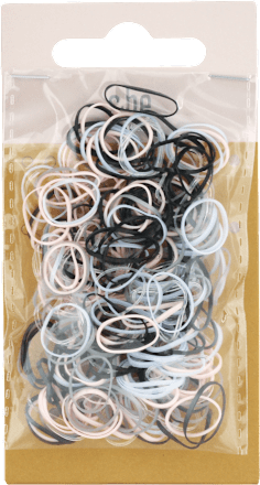 Silikónové gumičky mini - farebné s-he stylecollection