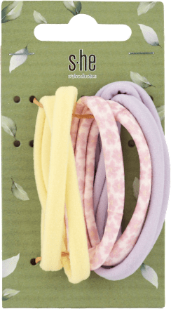 Hajgumi többféle színben s-he stylecollection