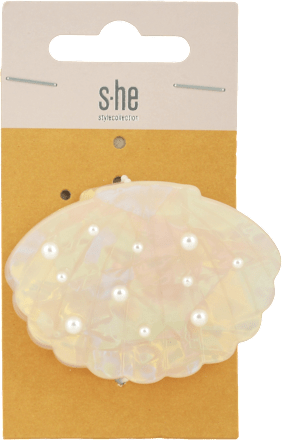 Štipec do vlasov mušla s perlami s-he stylecollection