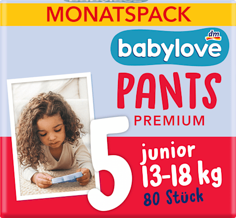 Plenkové kalhotky Premium 5 junior babylove