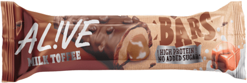 Proteinska ploščica Milk Toffee AL!VE