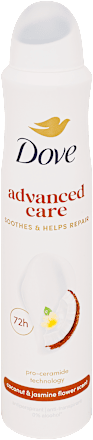 Deo spray Advanced Care, kókusz és jázmin Dove