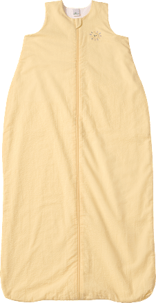Schlafsack 1 TOG mit Sonnen-Applikation, gelb, 110 cm ALANA