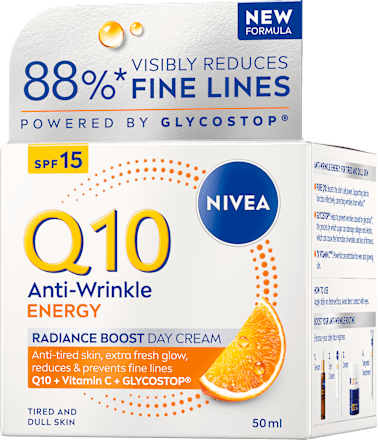Dnevna krema Q10 Anti-Wrinkle Energy, ZF 15 NIVEA