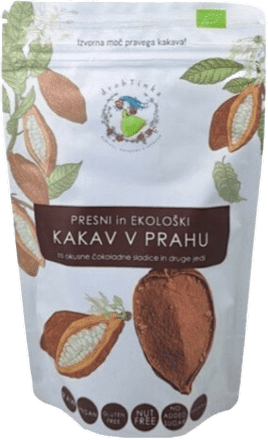 Presni in ekološki kakav v prahu drobTinka