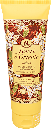Aromás krémtusfürdő Vaniglia e Zenzero del Madagascar Tesori d'Oriente