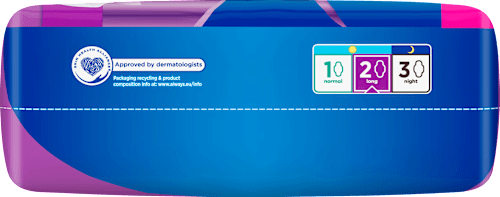 Maxi-Binden mit Flügeln Maxi Long always