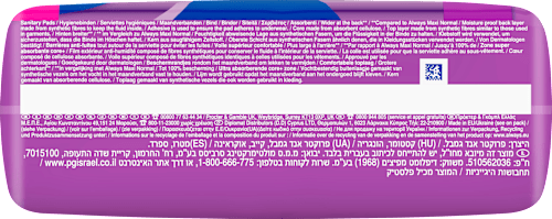 Maxi-Binden mit Flügeln Maxi Long always